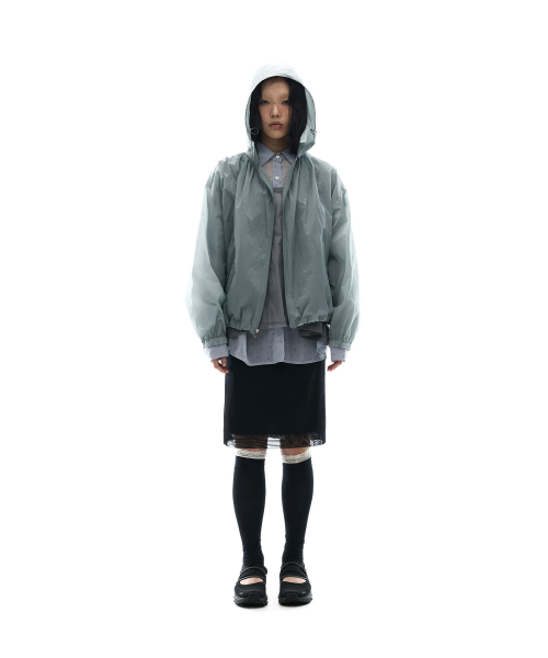 OJOS(オホス)の「Puff Light Wind Jacket / Charcoal(ナイロンジャケット・メンズ・その他・2/1)」の1枚目の写真