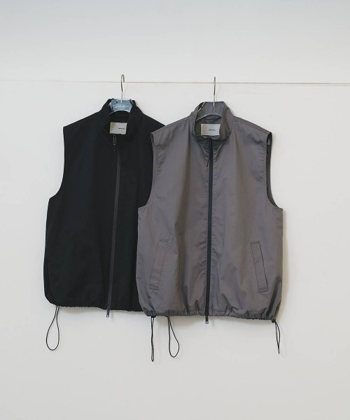 TODAYFUL（トゥデイフル）の「TODAYFUL　Standcollar Zip Vest スタンドカラージップベスト/12610109（ベスト・レディース・ブラック/ライトグレー・ONE SIZE）」の7枚目の写真