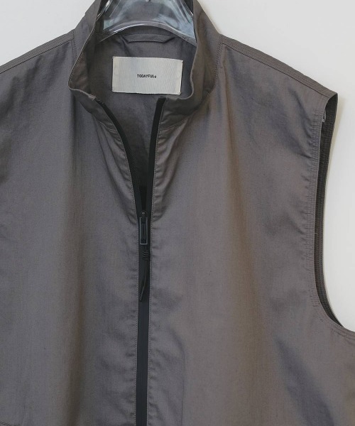TODAYFUL（トゥデイフル）の「TODAYFUL　Standcollar Zip Vest スタンドカラージップベスト/12610109（ベスト・レディース・ブラック/ライトグレー・ONE SIZE）」の10枚目の写真