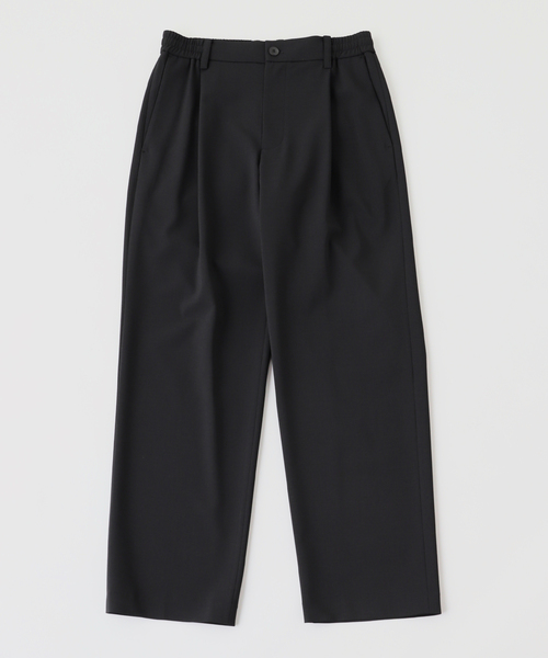 ANOTHER OFFICE(アナザー オフィス)の「【ANOTHER OFFICE/アナザーオフィス】Habana Banded Slacks(スラックス・メンズ・チャコールグレー/ブラック・1/2)」の1枚目の写真