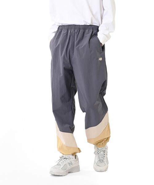 NEW BALANCE(ニューバランス)の「タスランナイロンウーブンジョガーパンツ(スウェットパンツ・メンズ・ライトパープル/ブルーグレー・SMALL/MEDIUM/LARGE/X-LARGE/XX-LARGE)」の1枚目の写真