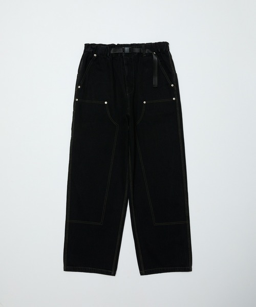 BAL（バル）の「DENIM FAUX STITCH CARPENTER PANT（デニムパンツ・メンズ・ブラック/インディゴブルー・3/2/1）」の8枚目の写真