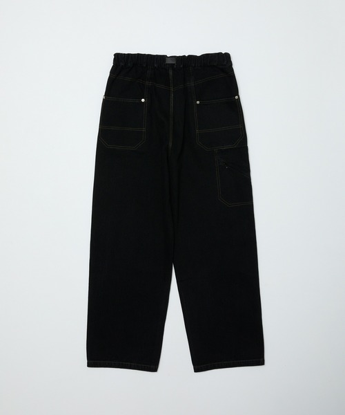 BAL（バル）の「DENIM FAUX STITCH CARPENTER PANT（デニムパンツ・メンズ・ブラック/インディゴブルー・3/2/1）」の9枚目の写真