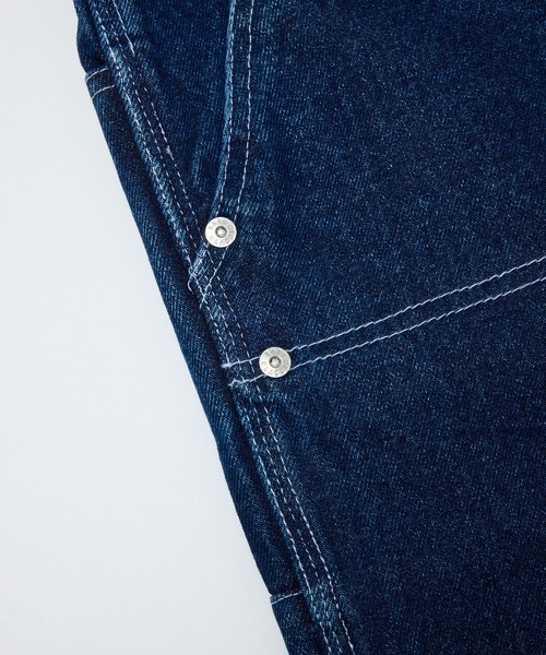 BAL（バル）の「DENIM FAUX STITCH CARPENTER PANT（デニムパンツ・メンズ・ブラック/インディゴブルー・3/2/1）」の13枚目の写真