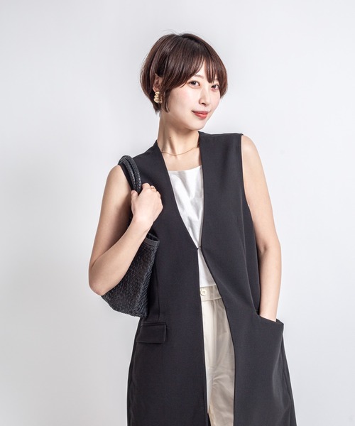 The Bagmati(ザバグマティ)の「【The Bagmati/ザバグマティ】レザートートバッグ ヤギ革(トートバッグ・レディース・ブラック・FREE)」の13枚目の写真