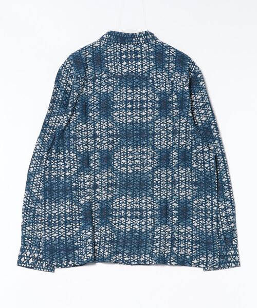 Desigual（デシグアル）の「幾何学模様のシャツ（シャツ/ブラウス・メンズ・ブルー・S/M/L）」の2枚目の写真