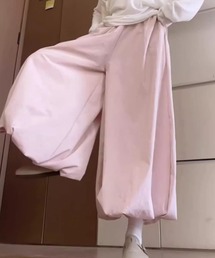 サルエルバルーンワイドパンツ