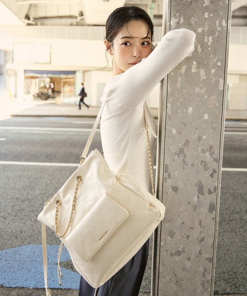 CHARLES & KEITH（チャールズ & キース）の「Duo ドゥオ キルティング