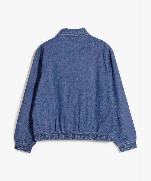 tommy jeans(トミー ジーンズ)の「シャンブレーハリントンジャケット(テーラードジャケット・メンズ・インディゴブルー・X-LARGE/MEDIUM/SMALL/LARGE)」の7枚目の写真