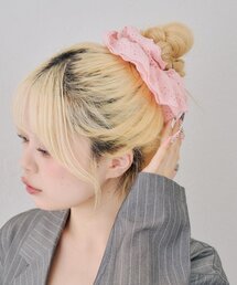 continuer de NICE CLAUP（コンティニューデナイスクラップ）の「ふんわりとしたシルエットが可愛いコットンシュシュ（シュシュ）」