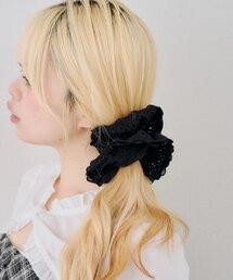 continuer de NICE CLAUP（コンティニューデナイスクラップ）の「ふんわりとしたシルエットが可愛いコットンシュシュ（シュシュ）」