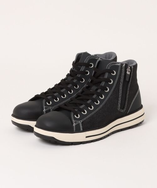 CONVERSE（コンバース）の「converse コンバース ALL STAR PS 2 DM Z HI【つま先保護芯/幅広3E】メンズワークシューズ 作業靴 スニーカー(オールスターPS2DMZHI)（その他シューズ・メンズ・ブラック/ブルー・29.0cm/28.0cm/27.0cm/26.0cm/27.5cm/26.5cm/25.5cm/25.0cm）」の2枚目の写真