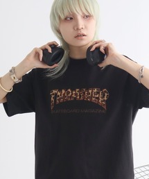 THRASHER | 【THRASHER/スラッシャー】アソート柄 アップリケ刺繍 半袖Tシャツ(Tシャツ/カットソー)