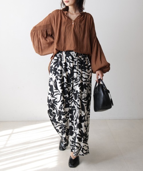 Bou Jeloud（ブージュルード）の「ボタニカルパンツ（その他パンツ・レディース・A・FREE）」の20枚目の写真