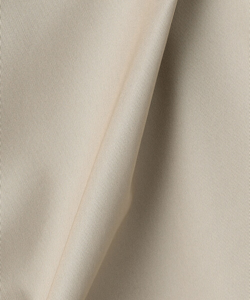 COMME CA Wardrobe（コムサワードローブ）の「綿ポリエステルギャバ ショートトレンチコート（ブルゾン・レディース・カーキ/ネイビー・FREE）」の4枚目の写真