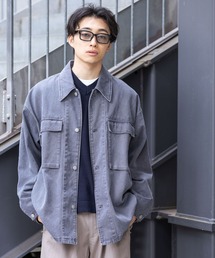 RAGEBLUE（レイジブルー）の「Over Military Fatigue Jacket/ファティーグジャケット（ミリタリージャケット）」