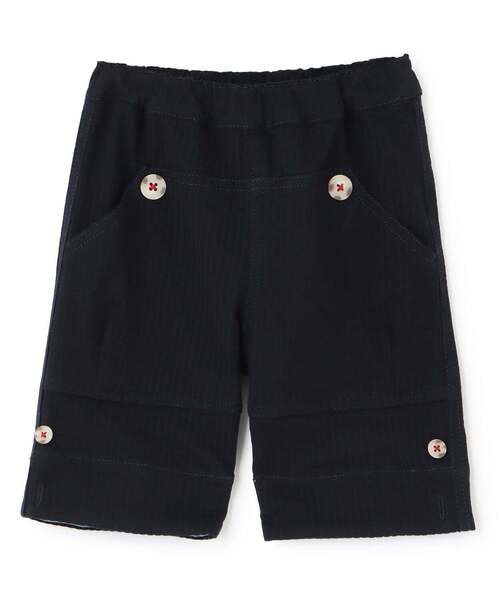 sense of wonder（センスオブワンダー）の「ストレッチサッカーマリンパンツ（その他パンツ・キッズ・ネイビー/ブルーグリーン・80ｃｍ/130cm/120cm/100cm/110cm/90cm）」の2枚目の写真