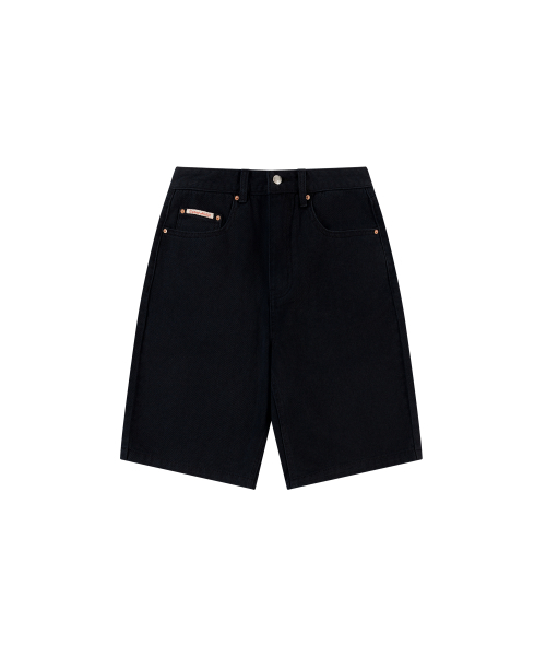 VANONE ATELIER（バノンアトリエ）の「P3281 ウォッシュドバミューダパンツ_ブラック（その他パンツ・レディース・ブラック・SMALL/MEDIUM）」の2枚目の写真