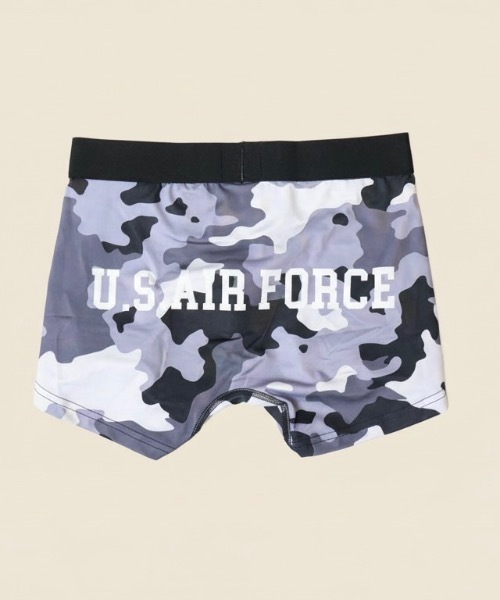 AVIREX(アヴィレックス)の「AVIREX / AX CAMO BOXER SHORTS / 81621600(ボクサーパンツ・メンズ・グレー/アーミー・MEDIUM/LARGE/X-LARGE)」の1枚目の写真