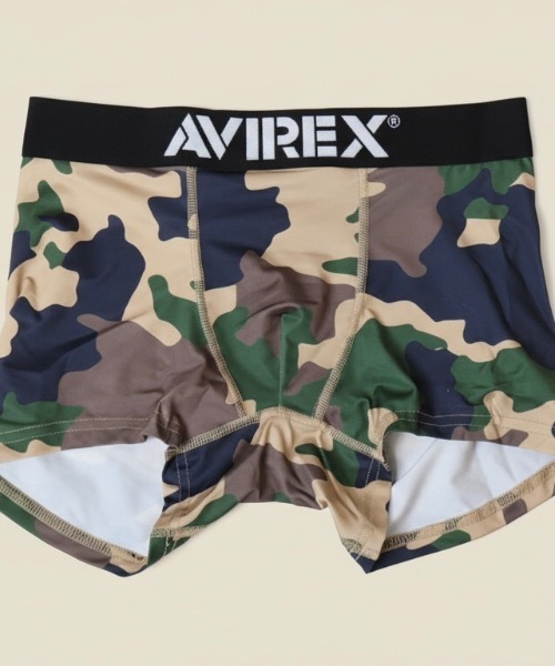 AVIREX(アヴィレックス)の「AVIREX / AX CAMO BOXER SHORTS / 81621600(ボクサーパンツ・メンズ・グレー/アーミー・MEDIUM/LARGE/X-LARGE)」の3枚目の写真