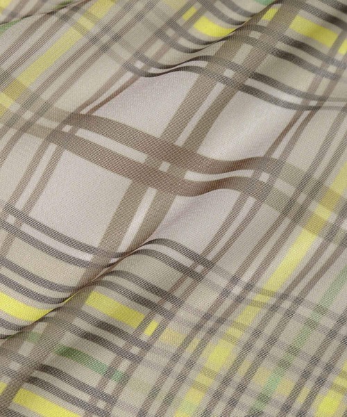 LOWRYS FARM（ローリーズファーム）の「チェックスカーフ９０＊９０　643021（バンダナ/スカーフ・レディース・ブルー系その他/ピンク系その他/ブラウン系その他・FREE）」の13枚目の写真