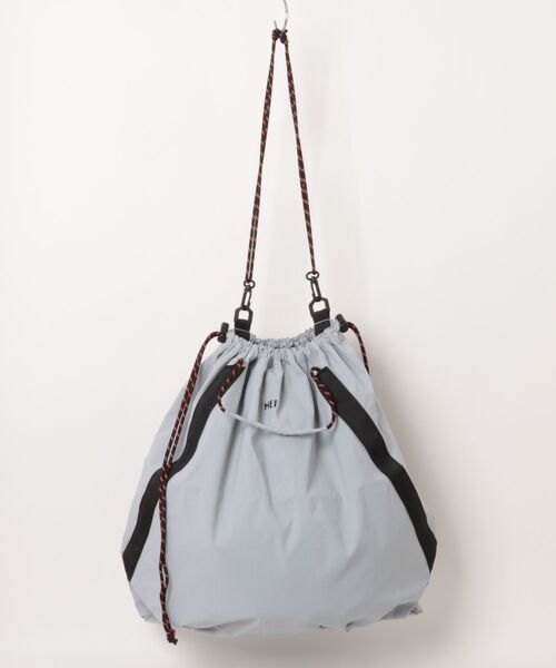 MEI（メイ）の「【 MEI / メイ 】DRAW TOTE / ドロートート（トートバッグ・レディース・ブラック/ライトグレー/ベージュ・FREE）」の4枚目の写真