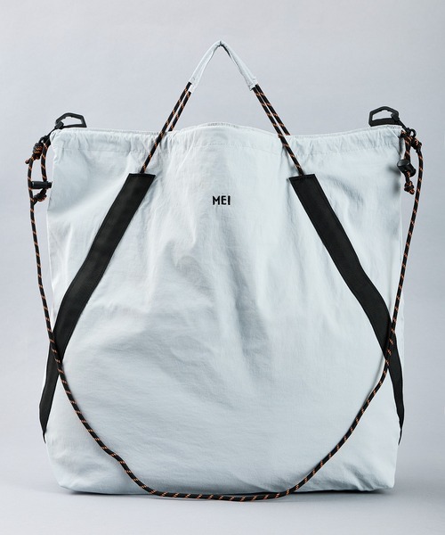 MEI（メイ）の「【 MEI / メイ 】DRAW TOTE / ドロートート（トートバッグ・レディース・ブラック/ライトグレー/ベージュ・FREE）」の3枚目の写真