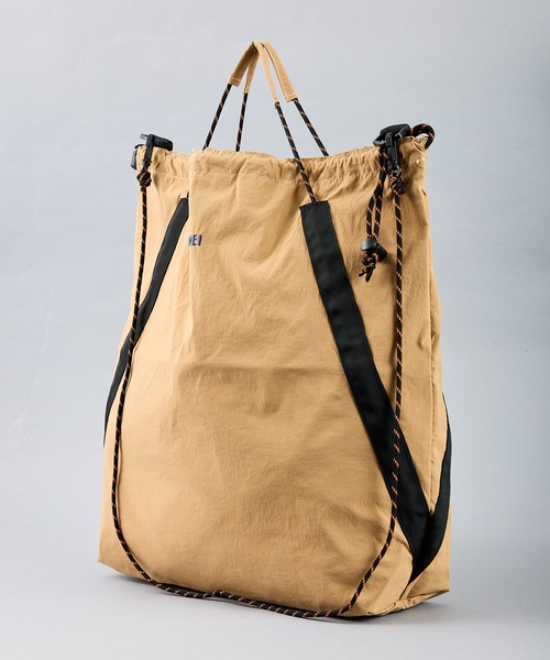 MEI（メイ）の「【 MEI / メイ 】DRAW TOTE / ドロートート（トートバッグ・レディース・ブラック/ライトグレー/ベージュ・FREE）」の13枚目の写真