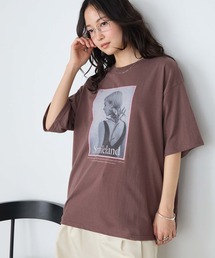 【forksy.】フォトグラフィック オーバーサイズ プリントTシャツ