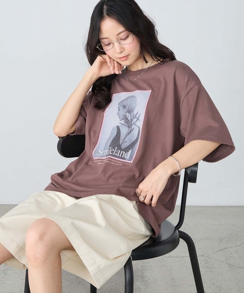 forksy. футболка короткая «Photografic Oversize Prints» — принт «Pointer T»