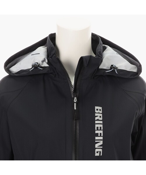 BRIEFING（ブリーフィング）の「【BRIEFING GOLF／ブリーフィングゴルフ】WOMEN’S WATERPROOF BLOUSON（ブルゾン・レディース・ブラック・S/M）」の6枚目の写真