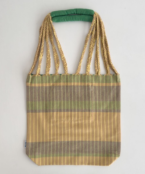 CANAL JEAN（キャナルジーン）の「DULTON　Hammock tote bag ハンモックトートバッグ/RN-1030L（トートバッグ・レディース・スカイブルー/ライム・ONE SIZE）」の8枚目の写真