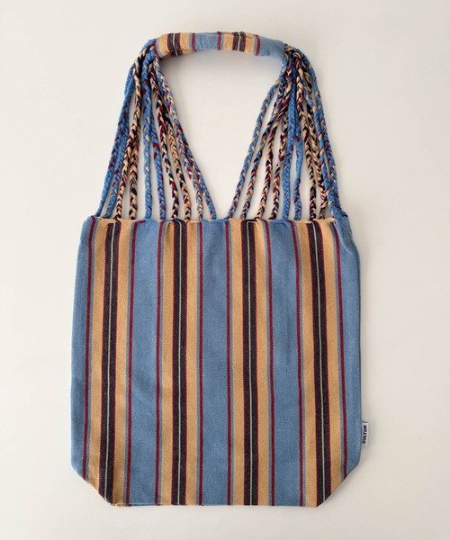 CANAL JEAN（キャナルジーン）の「DULTON　Hammock tote bag ハンモックトートバッグ/RN-1030L（トートバッグ・レディース・スカイブルー/ライム・ONE SIZE）」の12枚目の写真