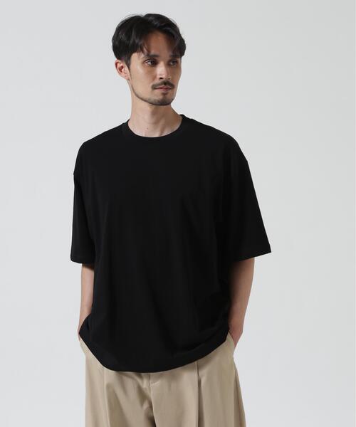 ATON(エイトン)の「ATON (エイトン) FRESCA PLATE | LOOSE FIT T-SHIRT(Tシャツ/カットソー・メンズ・ホワイト/ブラック・2/4/6)」の3枚目の写真