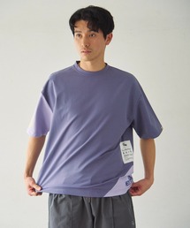 Duckster/ダックスター 機能素材 アシメ切替 フーズフィット S/S TEE
