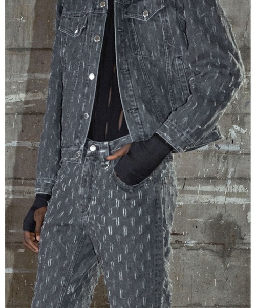 JOHN LAWRENCE SULLIVAN(ジョンローレンスサリバン)の「BANDAGED GLOVES(手袋・メンズ・ブラック・ONE SIZE)」の3枚目の写真