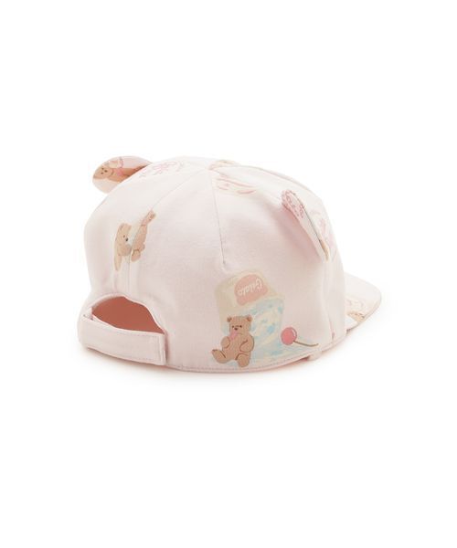 gelato pique(ジェラートピケ)の「【BABY】アイスクリームベア柄キャップ(その他ベビーウェア・キッズ・クリーム/ピンク・F)」の9枚目の写真