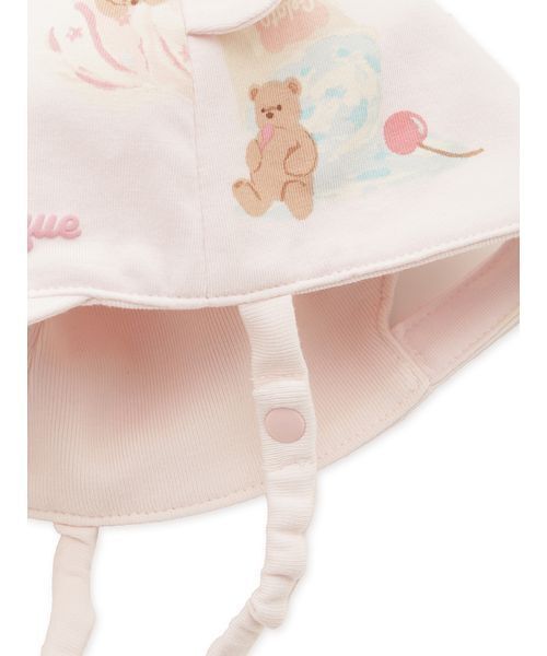gelato pique(ジェラートピケ)の「【BABY】アイスクリームベア柄キャップ(その他ベビーウェア・キッズ・クリーム/ピンク・F)」の15枚目の写真