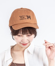 REGENCY WORKS（リージェンシーワークス）の「【Regency work/リージェンシー ワークス】刺繍キャップ　アニマル　猫　帽子　ユニセックス（キャップ）」