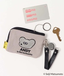 Andy（アンディ）の「ねずみのANDYキャンバスパスケース（パスケース）」