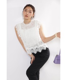JUSGLITTY | レースブラウス(シャツ/ブラウス)