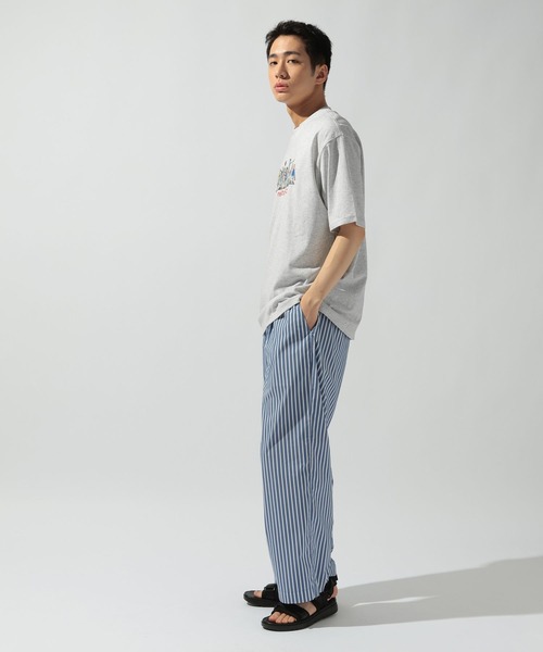 NEW BALANCE（ニューバランス）の「【New Balance(ニューバランス)】ギカ ラインアップ オーバーサイズ Tシャツ（Tシャツ/カットソー・メンズ・ライトグレー・LARGE）」の2枚目の写真