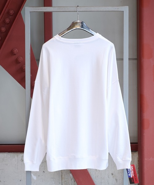 is-ness（イズネス）の「【is-ness】DELAY SWEAT SHIRTS（スウェット・メンズ・ブラック/ホワイト・FREE）」の3枚目の写真