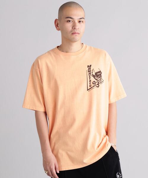 MANASTASH(マナスタッシュ)の「MANASTASH/マナスタッシュ PUMICE TEE RAD RIDE(Tシャツ/カットソー・メンズ・ブラック/オレンジ/ホワイト・L/S/XL/M)」の20枚目の写真