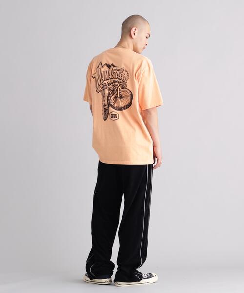 MANASTASH(マナスタッシュ)の「MANASTASH/マナスタッシュ PUMICE TEE RAD RIDE(Tシャツ/カットソー・メンズ・ブラック/オレンジ/ホワイト・L/S/XL/M)」の22枚目の写真