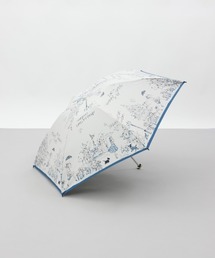 【 Aquascutum（アクアスキュータム）】ガールプリント晴雨兼用傘（折りたたみ傘）