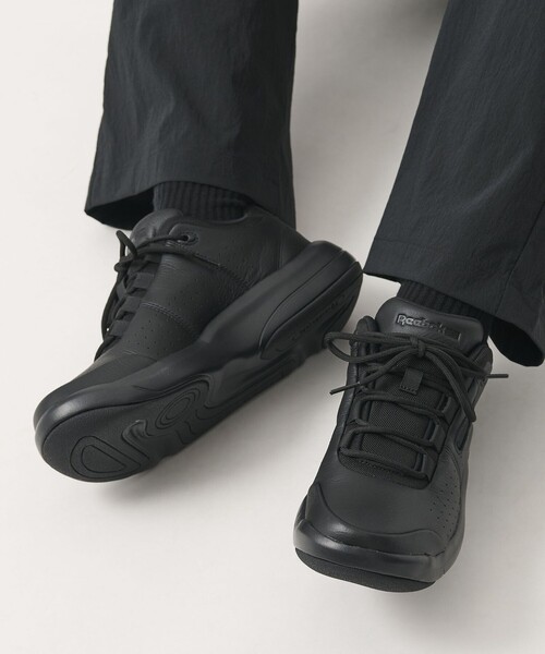 Reebok(リーボック)の「<Reebok>DMX コンフォート + クラシック スニーカー(スニーカー・メンズ・ブラック・26cm/27.5cm/26.5cm/29cm/27cm/28cm/28.5cm)」の2枚目の写真