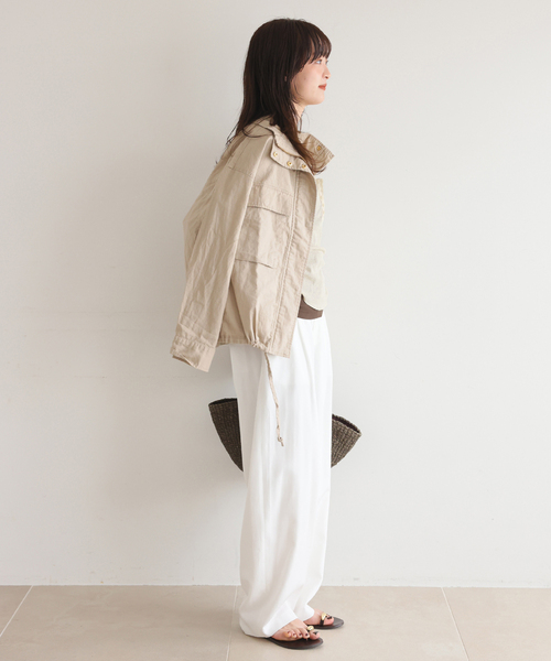 SLOBE IENA(スローブイエナ)の「《3枚セット》Plus by ONIT/オニット SLOBE別注 3セットタンクトップ(タンクトップ・レディース・グリーン/ベージュ系その他・FREE)」の5枚目の写真