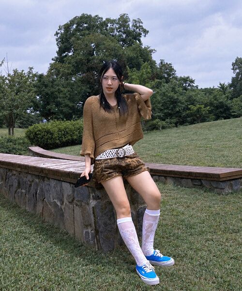 UNKNOWN PLANET(アンノウンプラネット)の「レオパードロウエッジハットパンツ(その他パンツ・レディース・その他・SMALL/MEDIUM/LARGE)」の10枚目の写真