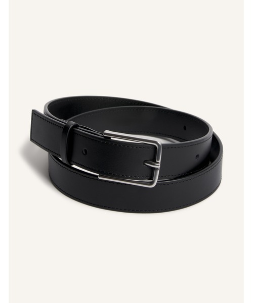 Maison Kitsune（メゾンキツネ）の「LEATHER BELT（ベルト・メンズ・ブラック・75/90/85/80）」の2枚目の写真